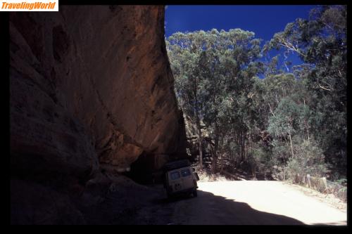 Australien: Nr.45 Nattai N.P.,Tunnel Tourist Drive 13 vor Mittagong / 