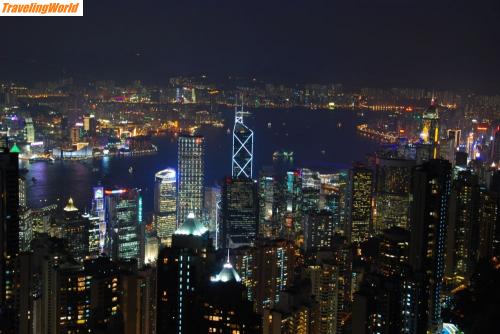 China: HongKong-Night-Skyline2 / 