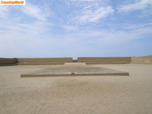 Peru: 232_Chan Chan - Hauptplatz / Chan Chan