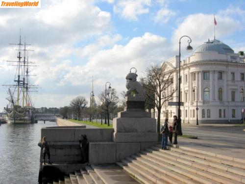 Russland: M.P.09.07 416 / Hier wohnt Putin, wenn er in Petersburg ist