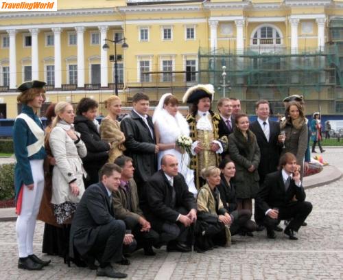 Russland: M.P.09.07 489 / Hochzeitgesellschaft