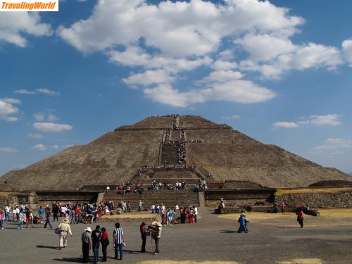 Mexiko: BA025621 / Teotihuacan (Sonnenpyramide)