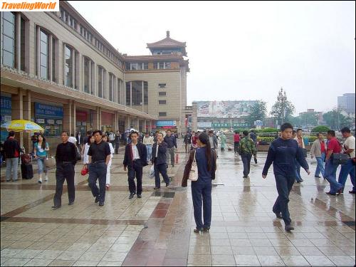 China: 08 b1 Hauptbahnhof Peking / 