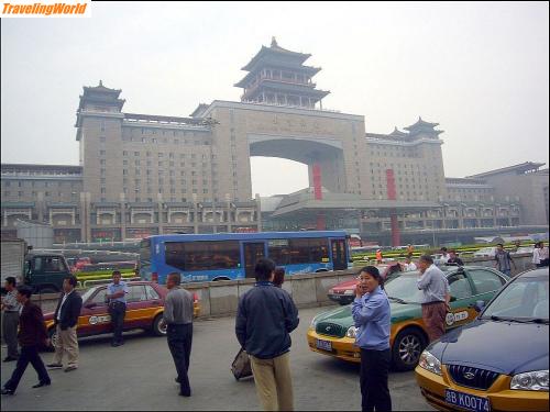 China: 08 b2 Hauptbahnhof Peking / 