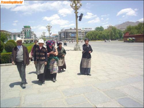 China: 10 l2 Am Potala Palast / 