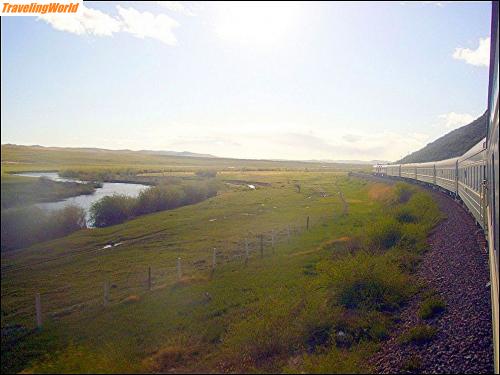 Mongolei: 01a8  Transmongolische Eisenbahn / 