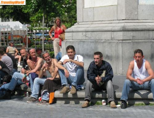 Belgien: 01a. In Antwerpen / In der Altstadt von Antwerpen