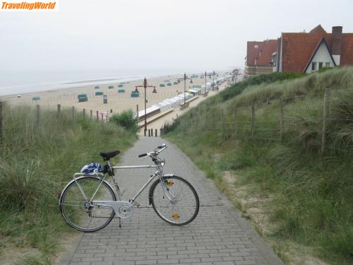 Belgien: 02d. In De Haan / Promenade in De Haan