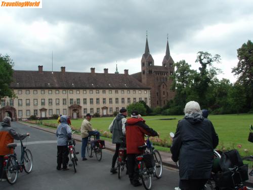 Deutschland: Weser-Radtour20033 / Schloß Corvey