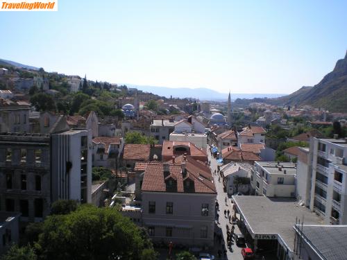Bosnien und Herzegowina: View from Mosque / Mostar