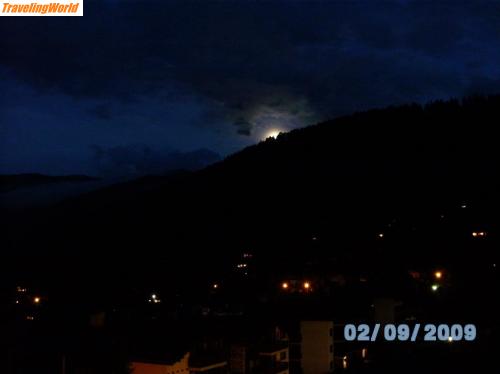 Schweiz: 15.Mond-aufgang / Mond-aufgang