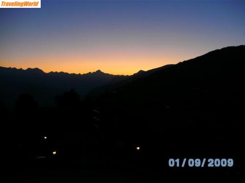 Schweiz: 10.Sonnen-aufgang / Sonnen-aufgang