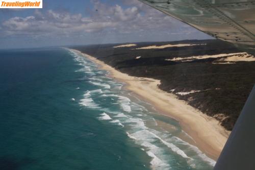Australien: IMG_1965 (800x533) / Fraser Island von oben Rundflug 12.11.2009