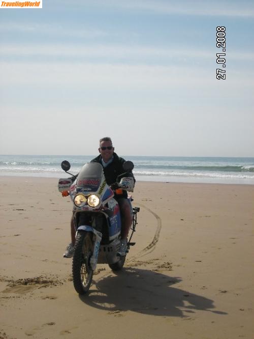 Marokko: marocplage / ... auch dieses Foto zeigt den bis 2008 unberührten Strand nördlich von Agadir...