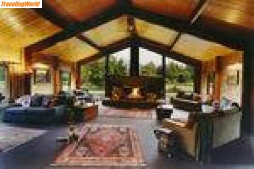Neuseeland: 5217_b2 / Lodge am Franz Josef Gletscher