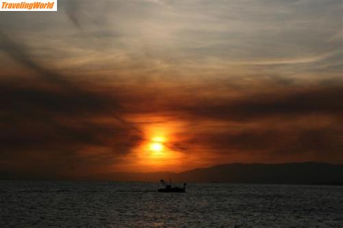 Italien: liguria09__843 (Small) / Sunset in Camogli