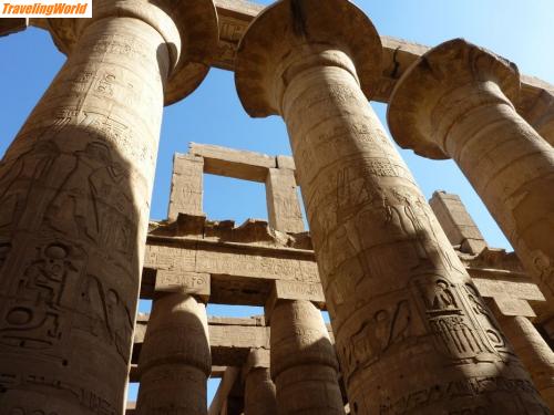 gypten: 003d / In Karnak bei Luxor