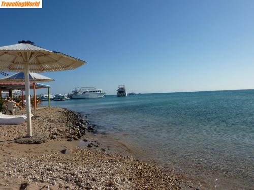 Ägypten: 001d / Am Strand von Hurghada