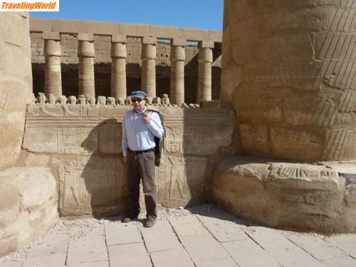 gypten: 003ba / In Karnak bei Luxor