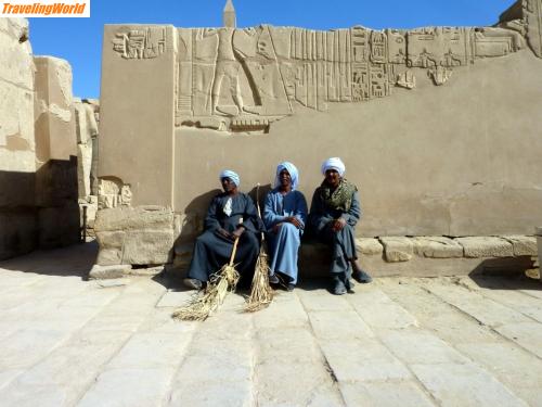 gypten: 003ea / In Karnak bei Luxor