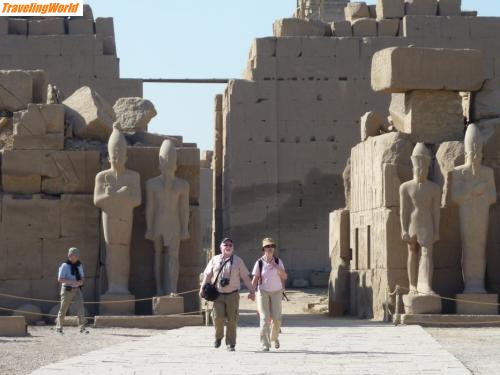 gypten: 003ab / In Karnak bei Luxor