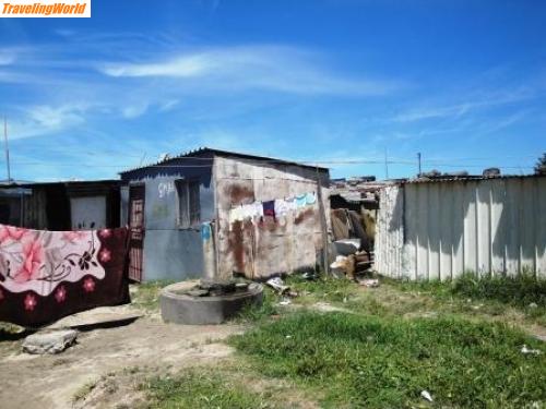 Südafrika: DSC04393 / im Township Kajalitscha (18km lang und 8m breit) größtes Township von Kapstadt