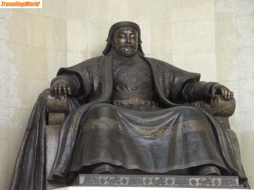 Mongolei: 1138-Ulaan Baatar  - Dshinghis Khan / Ulaan Bataar 1