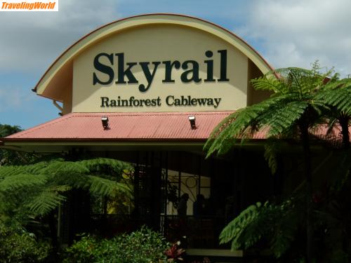 Australien: P9250111 / mit der Skyrail über den Jungle zurück
