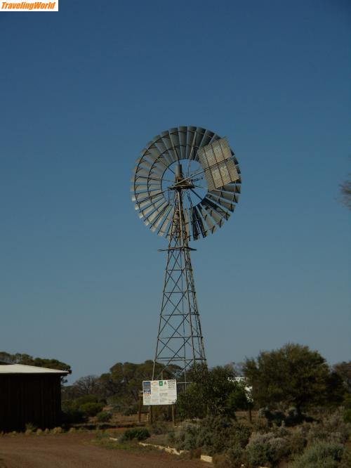 Australien: PA040353 / typisches Wasserrad