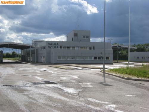 Russland: IMG_4441 / Valka / Vlaga - die beiden Städte am Grenzübergang zu Estland.