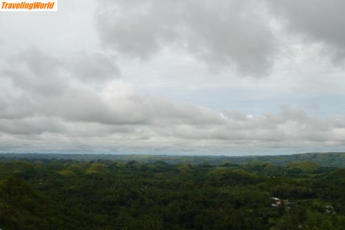 Philippinen: chocolate hills / Die ber&uuml;hmten Chocolate Hills