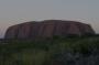 Australien: 0801b Outback - Uluru after sunset
