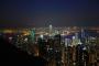 China: HongKong-Night-Skyline
