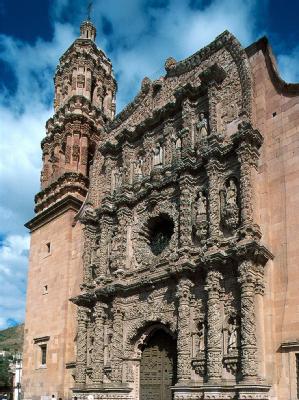 Zacatecas Kirchenfassaden