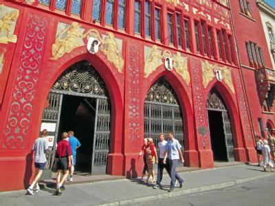 Rotes Rathaus in Basel