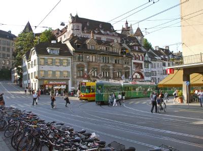 Barfüsserplatz in Basel