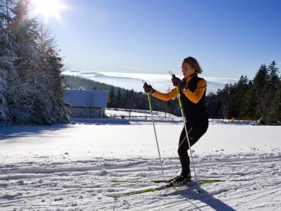 Skifahren im Böhmerwald