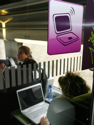 Drahtloser Internetzugang im TGV