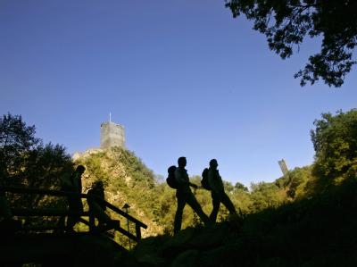 Burgruinen bei Manderscheid