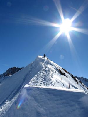Gipfel des Hasenflüeli bei St. Anton