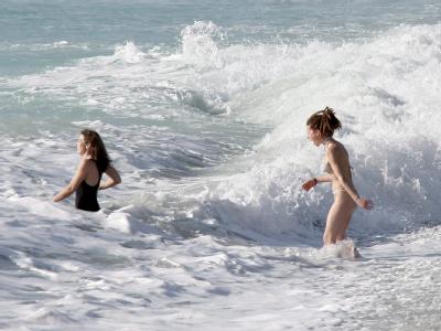 Baden im Meer